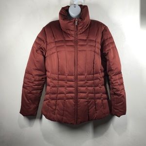 Calvin Klein red duck down jacket size large